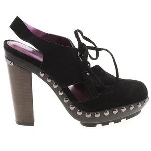 Coach poppy black heel